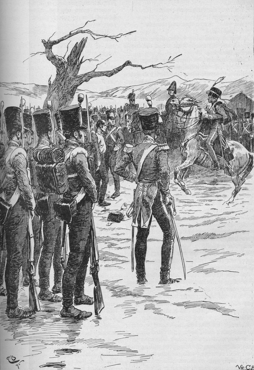Um hussardo apareceu com a notícia de que o inimigo estava sobre nós!, 1895, 1902 de GB