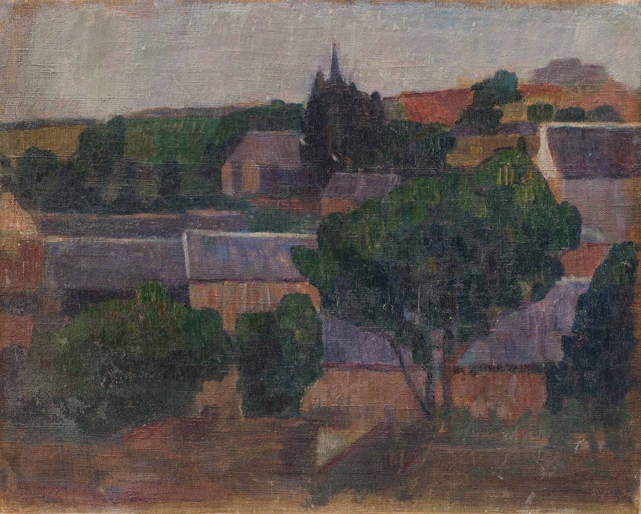 Aldeia na Bretanha de G.F. Clement