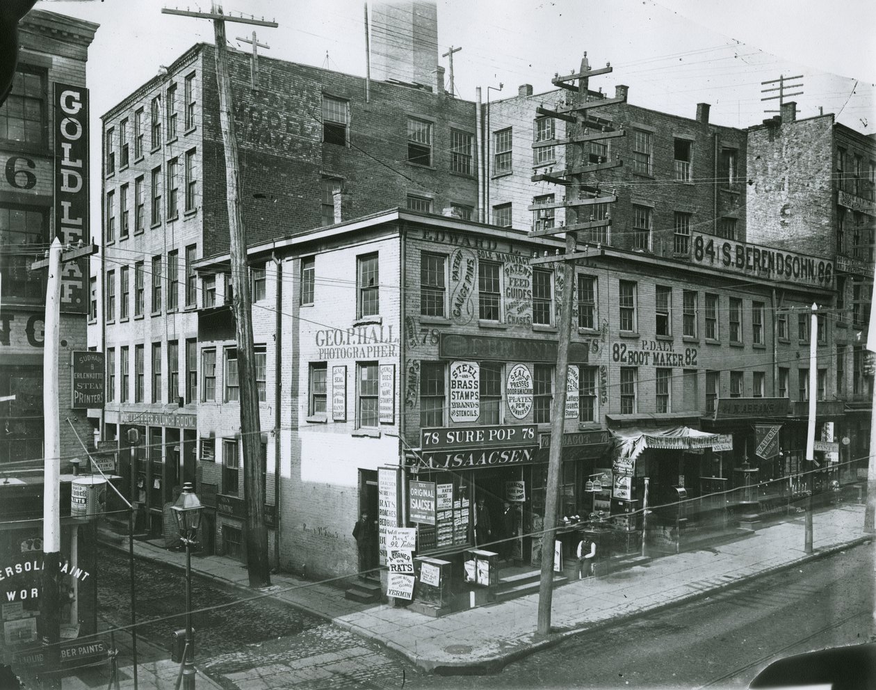 78 a 86 Fulton Street, Nova York de G.P. Hall und Sohn