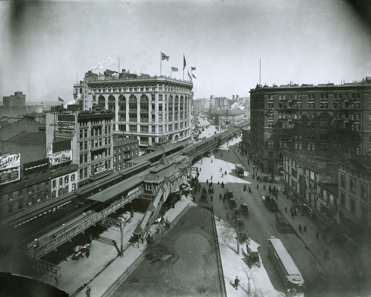 Broadway, North da 32nd Street, em Nova York de G.P. Hall und Sohn