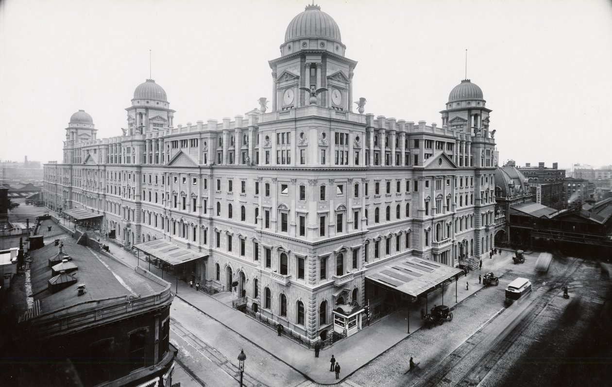Estação Grand Central, Nova York, c.1900 de G.P. Hall und Sohn