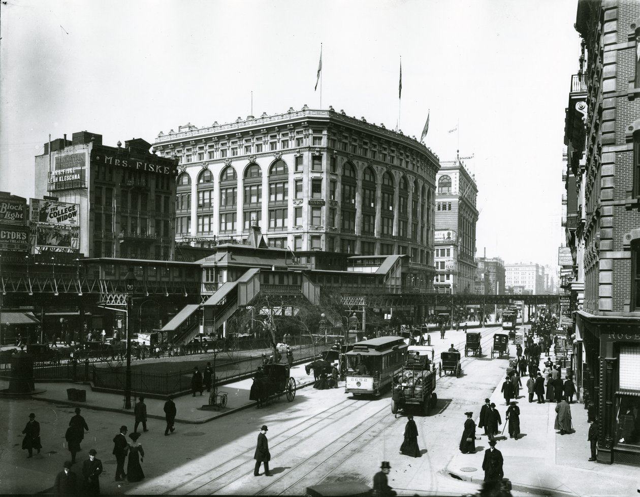 Herald Square, Saks e Macy&39;s, Nova Iorque de G.P. Hall und Sohn