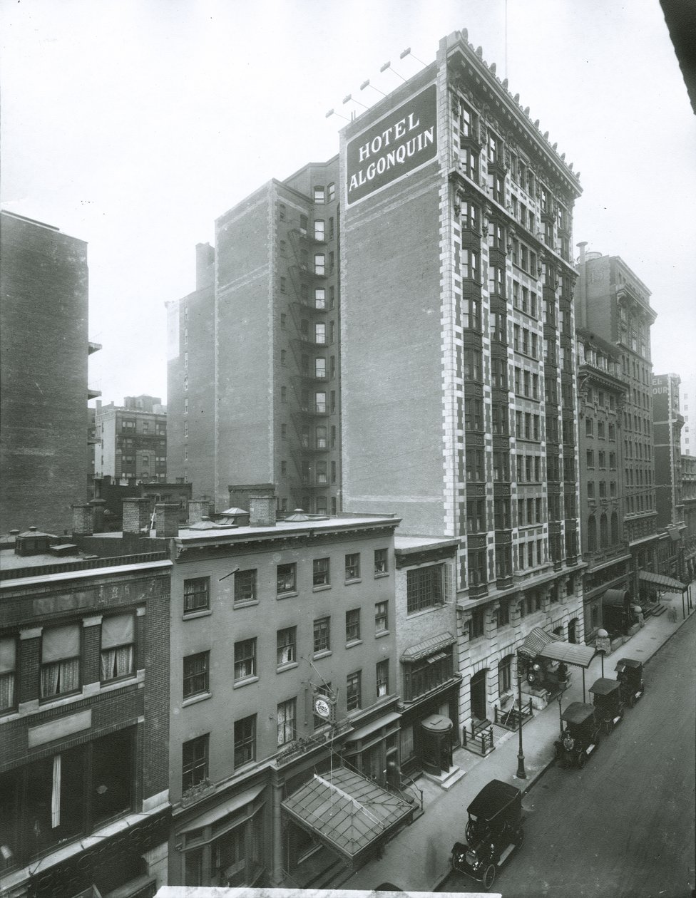 Hotel Algonquin, West 44th Street, Nova Iorque de G.P. Hall und Sohn