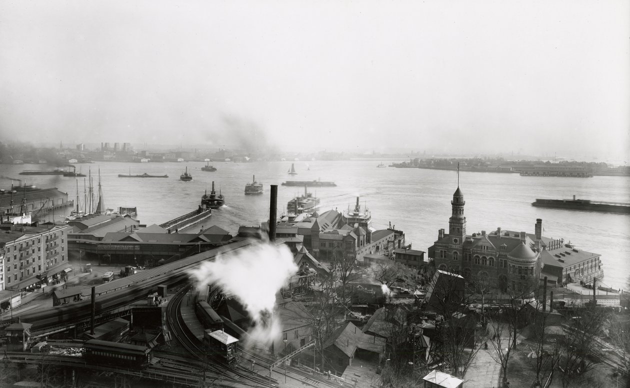 Terminal Sul de Ferry, 1905 de G.P. Hall und Sohn