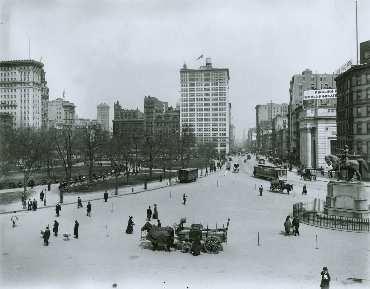 Union Square, Nova Iorque de G.P. Hall und Sohn