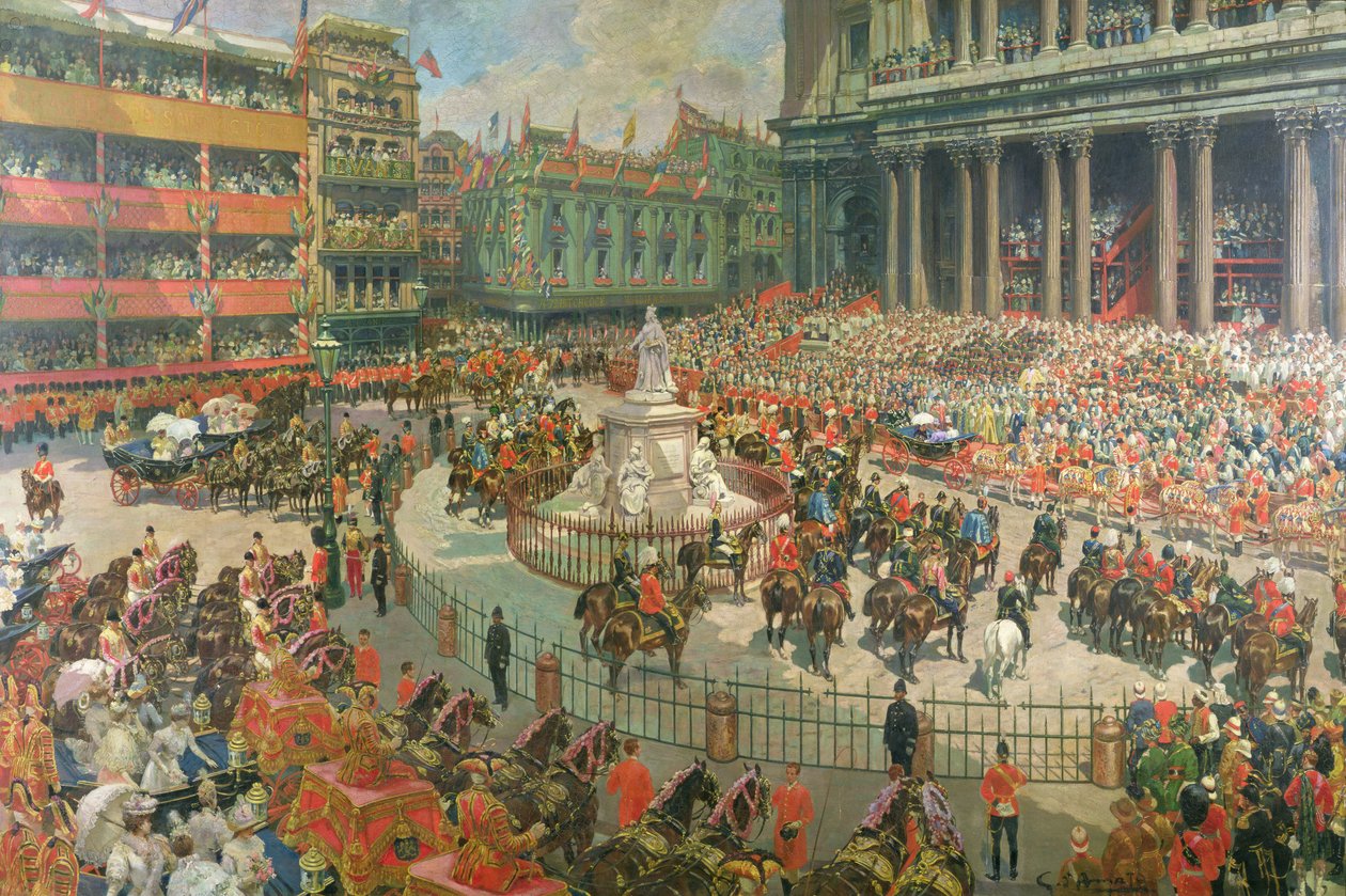 Jubileu de diamante da Rainha Vitória, 1897 de G.S. Amato