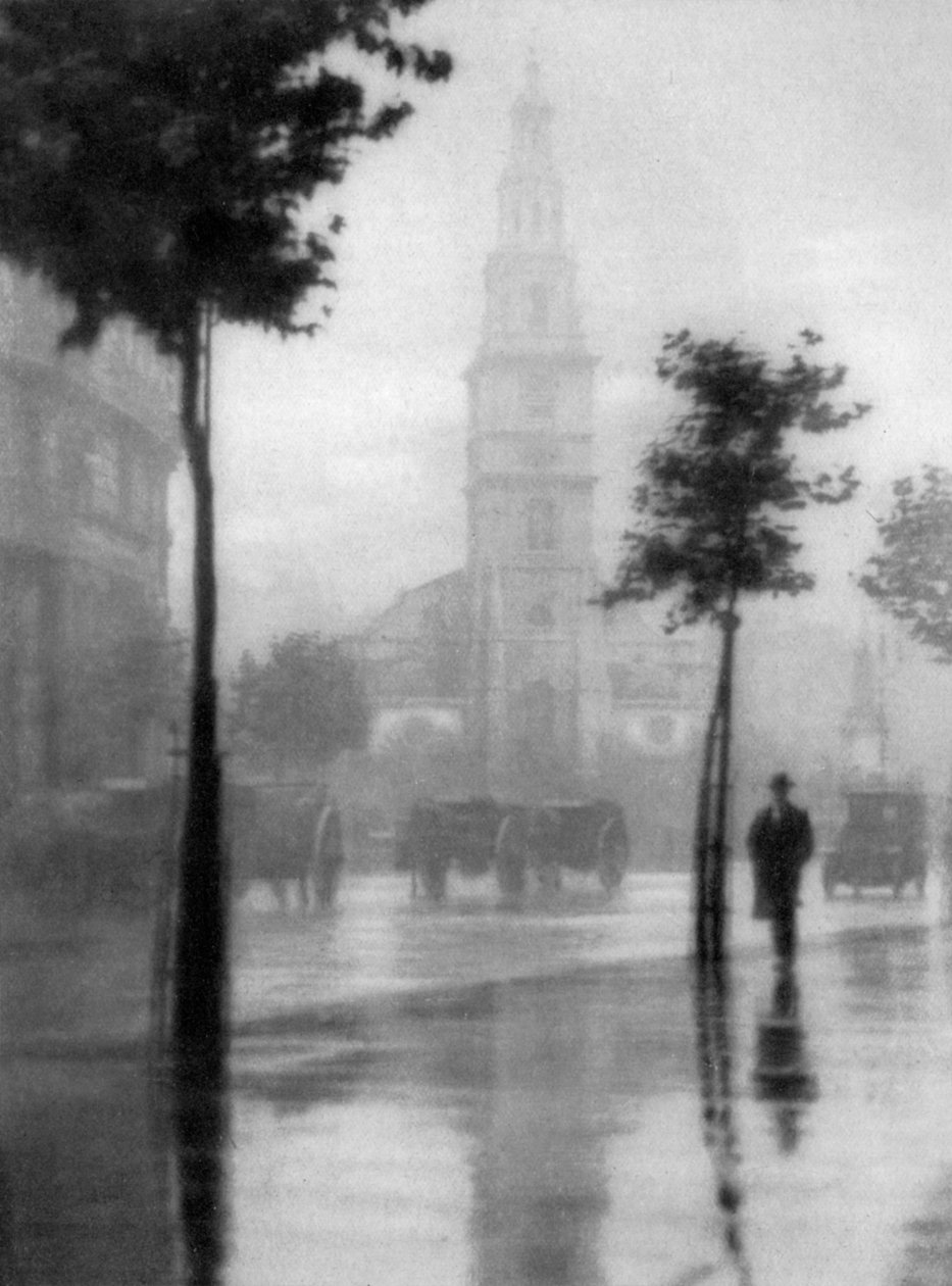 Igreja de São Clemente Danes, Strand, Londres, 1924-1926 de G. F. Prior