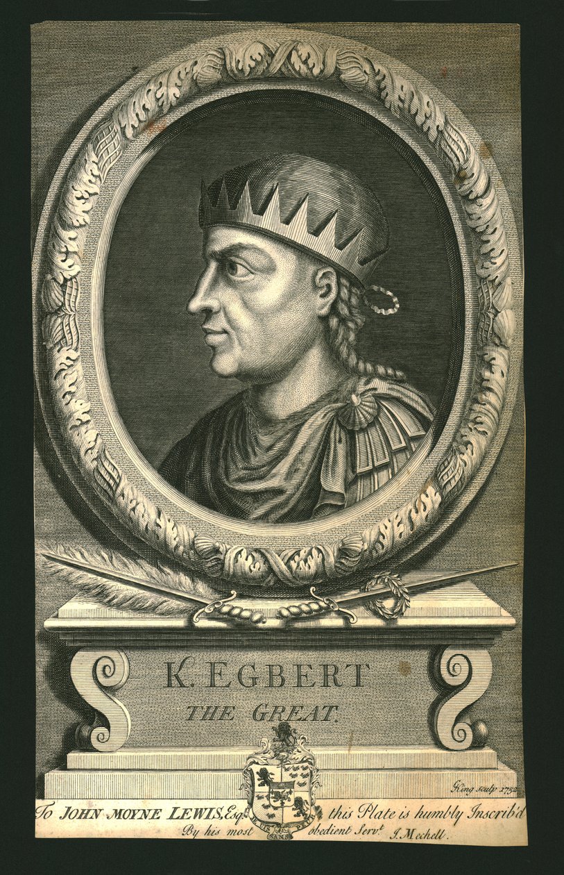Rei Egbert, o Grande, 1732 de G King