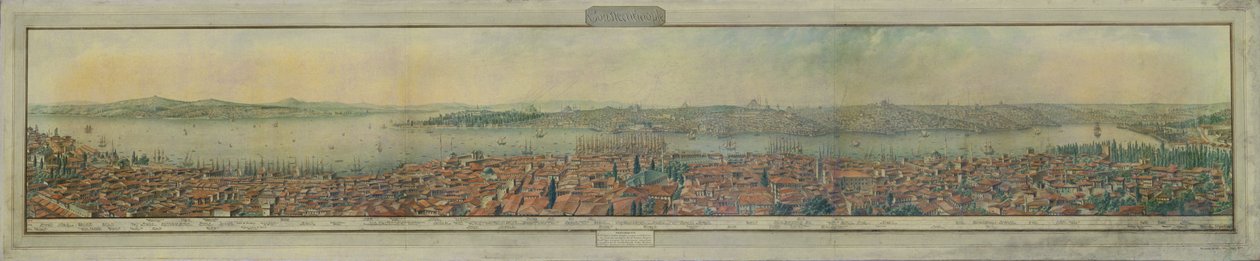 Vista, de, constantinople de G. Manzoni