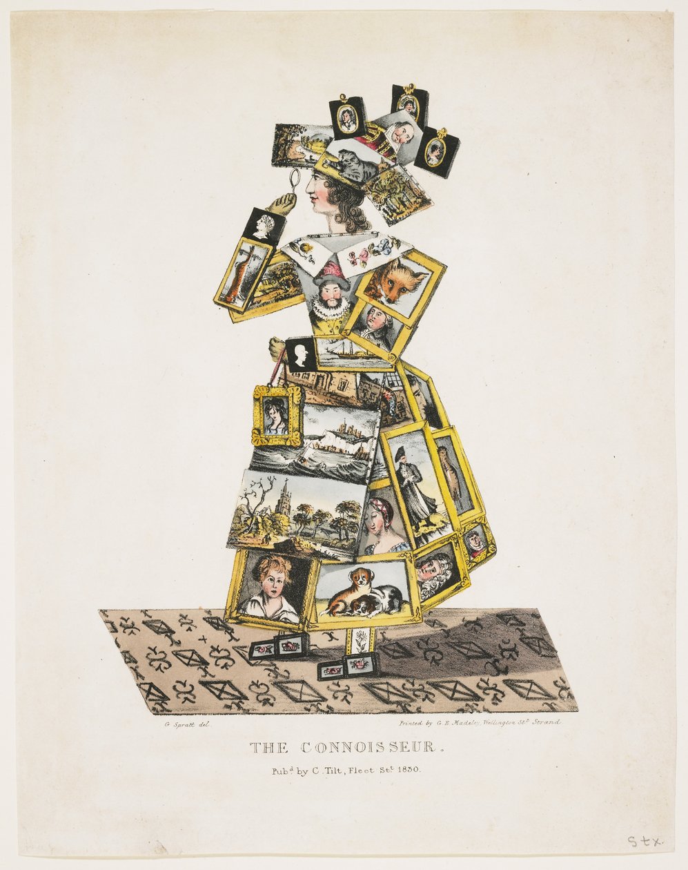 O conhecedor, 1830 de G. Spratt