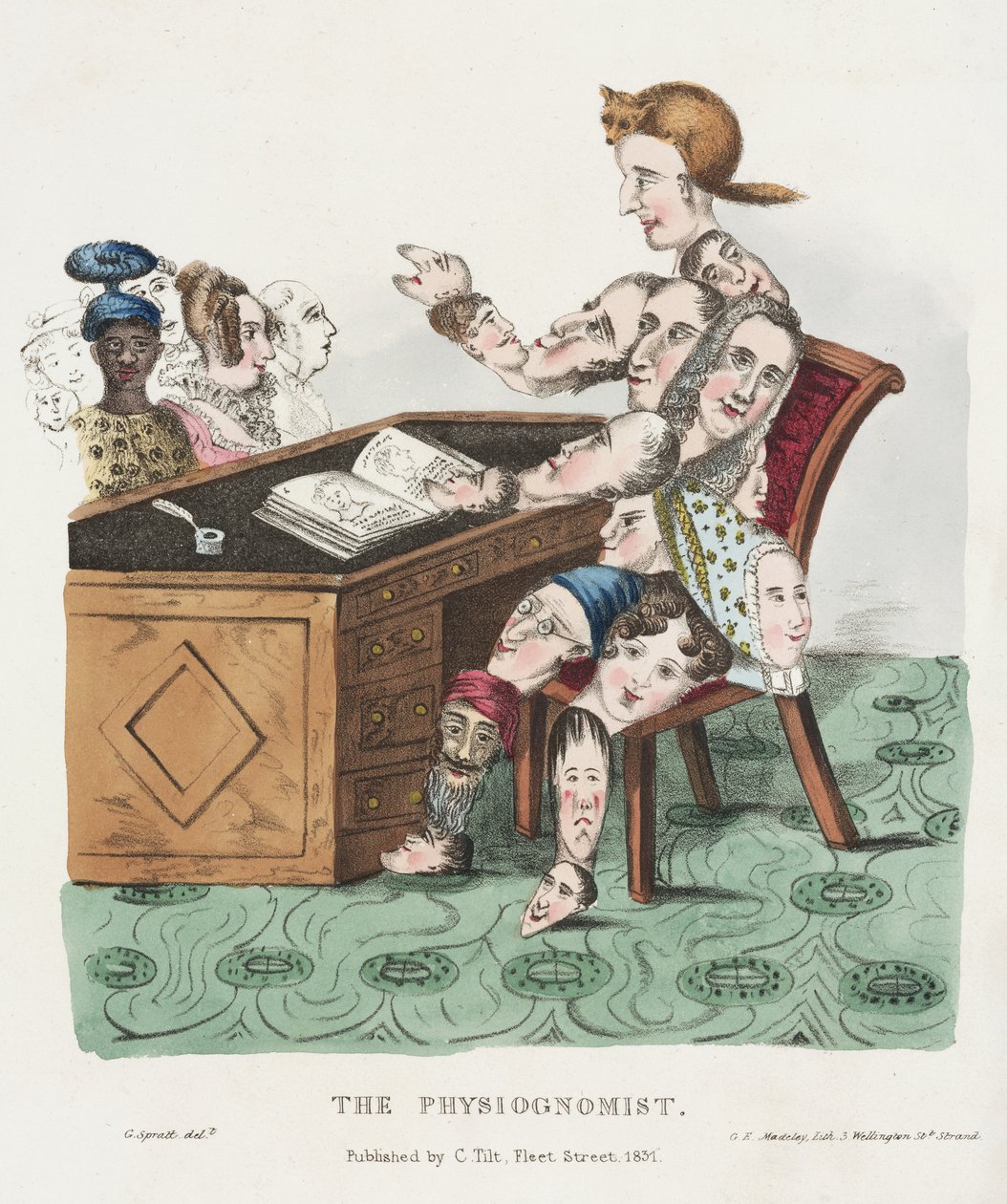 O fisiognomista, 1831 de G. Spratt