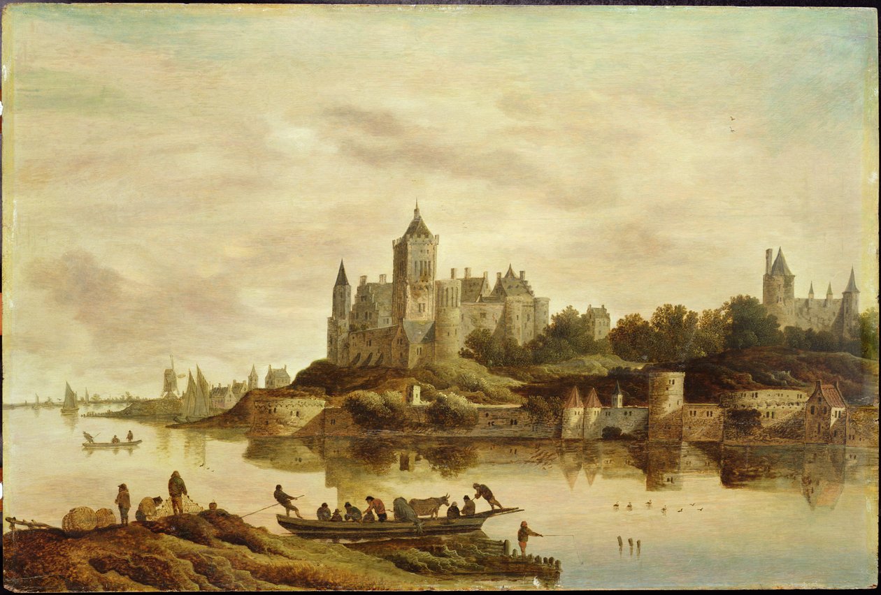 Vista de Het Valckhof, Nijmegen de G. W. Berckhout