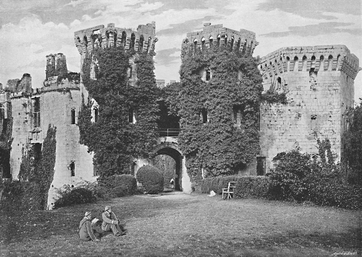 Castelo de Raglan: The Gateway, c1896 de G. W. Wilson and Company