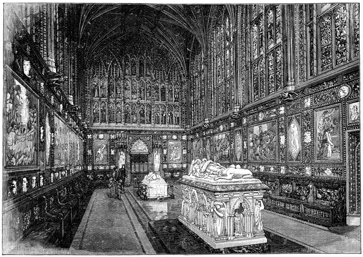 Albert Memorial Chapel, Windsor, 1900. de G. W. Wilson and Company