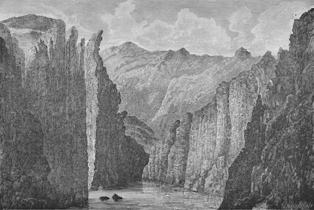 Grand Canyon, 1883 de G. Wyand