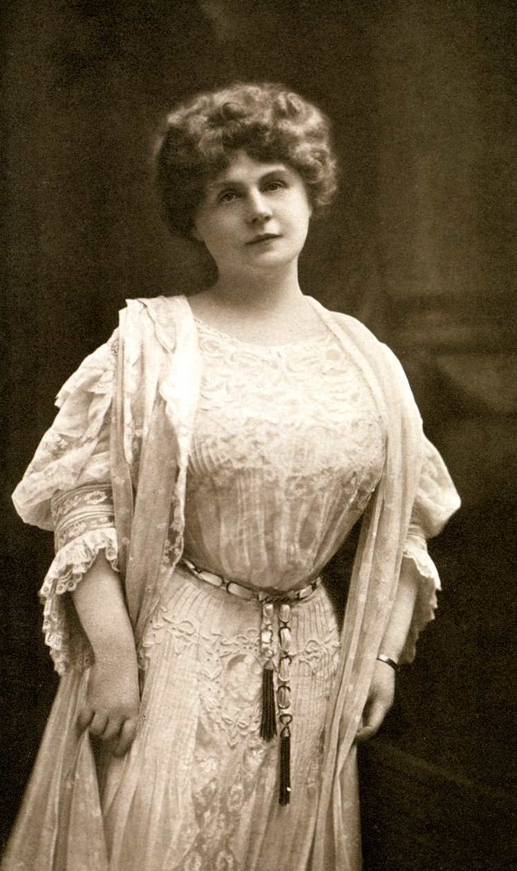 Marie Corelli, romancista britânica, 1909. de Gabell