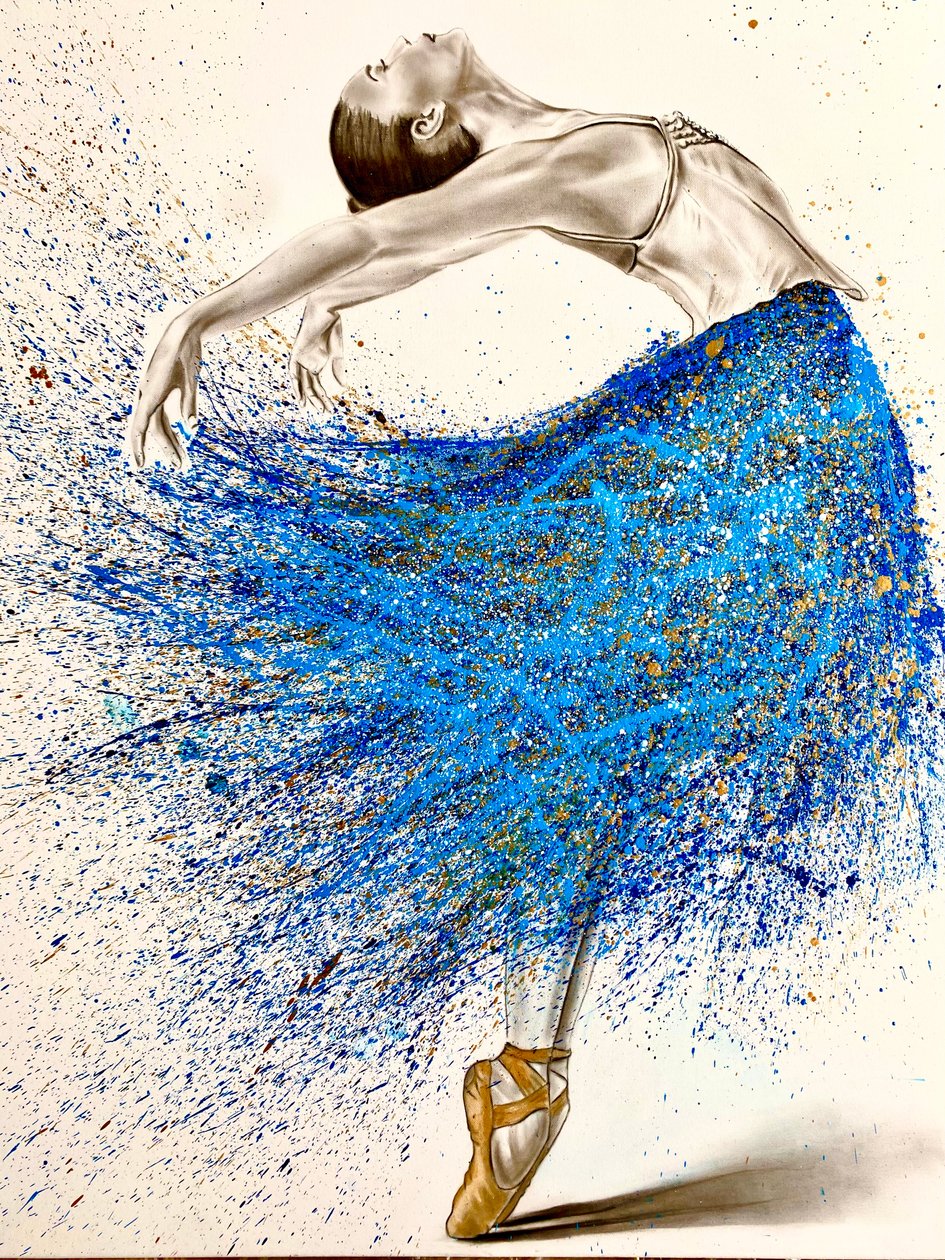 Bailarina azul de Gabor