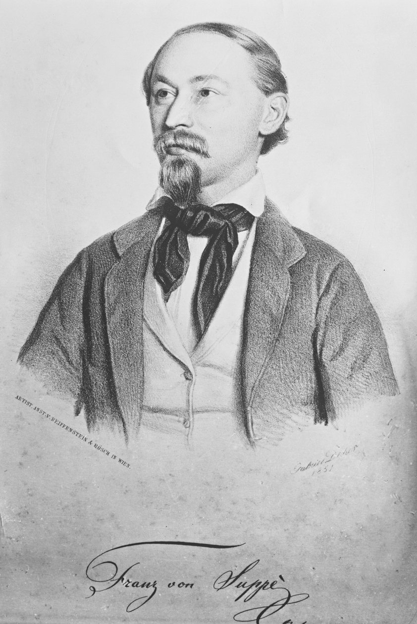 Franz von Suppe (1819-95), compositor austríaco de Gabriel Decker