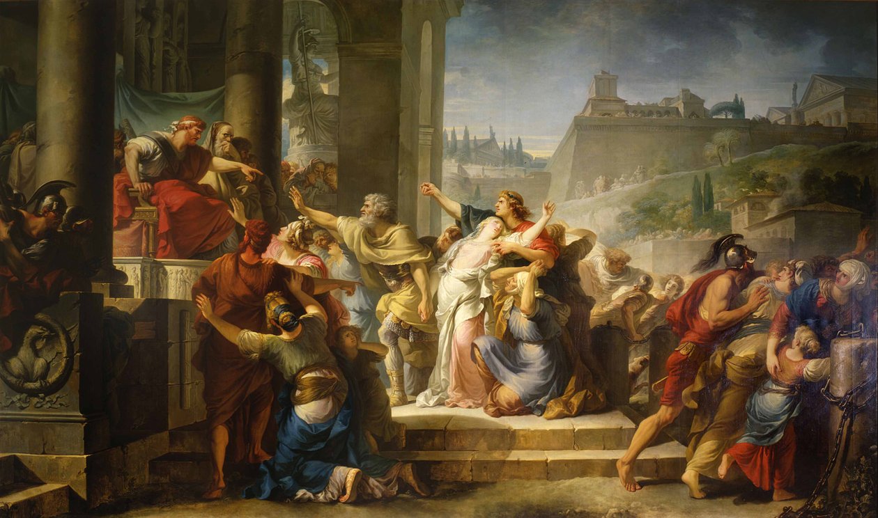 A morte da Virgínia de Gabriel Francois Doyen