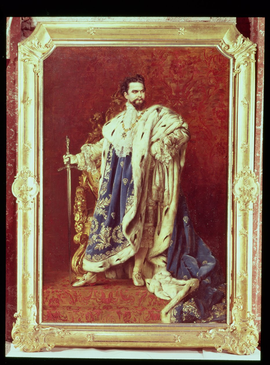 Ludwig II (1845-86) 1887 de Gabriel Schachinger