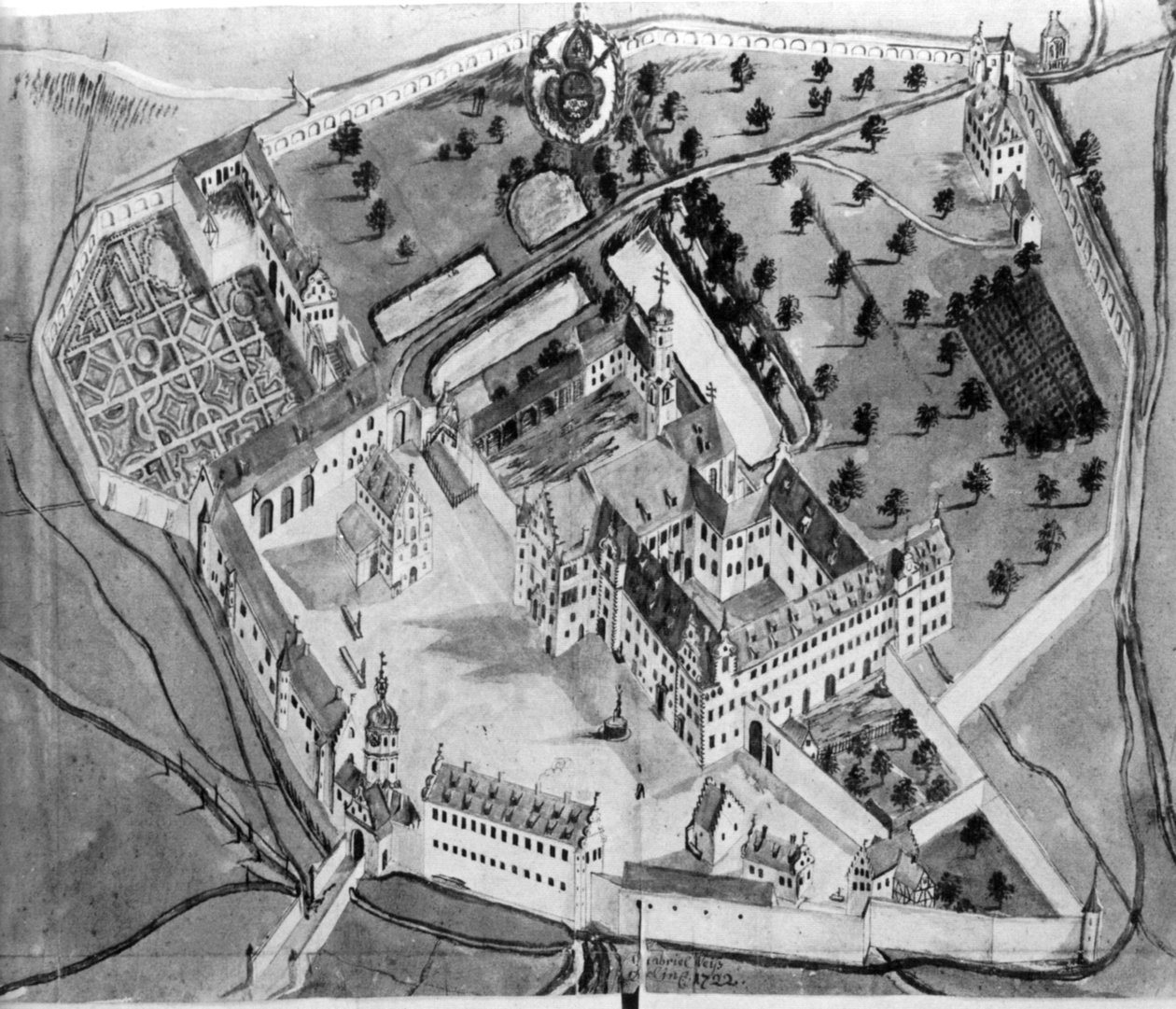Kloster Schussenried, 1722 de Gabriel Weiss