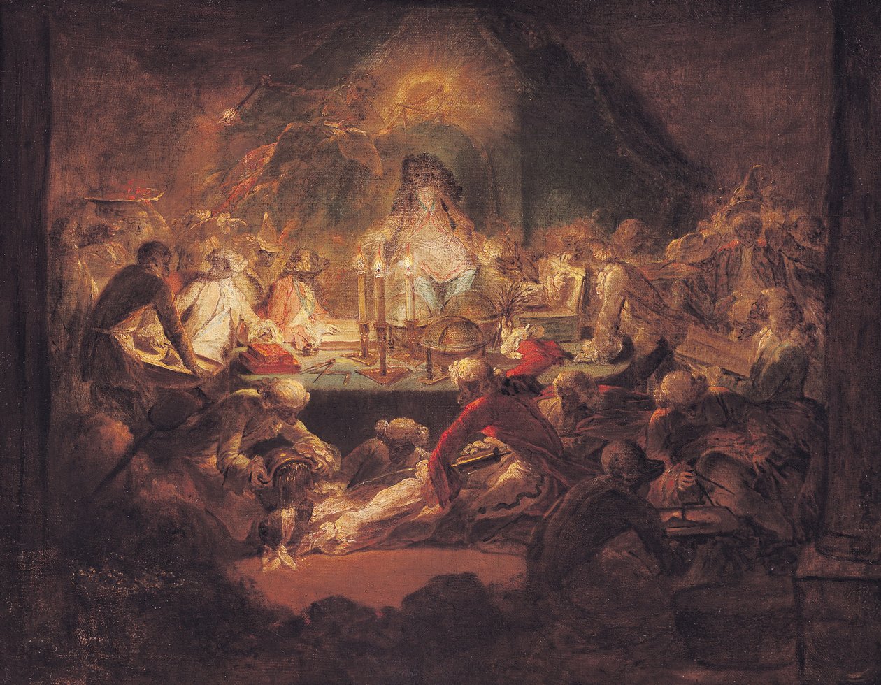 Os maçons maçons de Gabriel de Saint Aubin