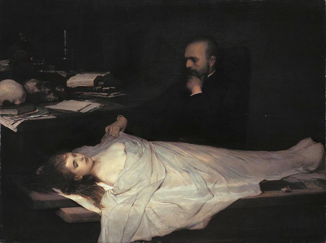 Der AnatomnInglês: O Anatomistn de Gabriel von Max