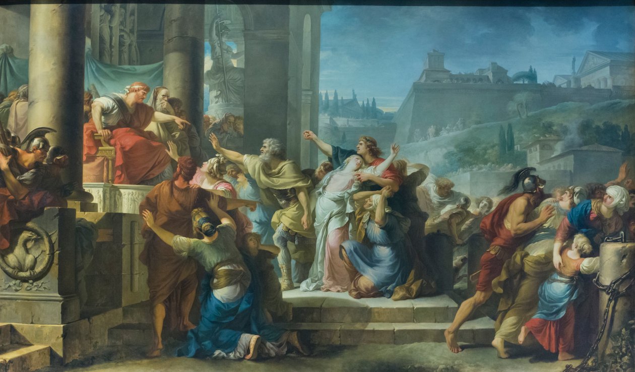 Morte de Virgínia de Gabriel Francois Doyen