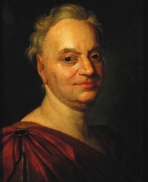 Prosperar Jolyot de Crebillon (1674-1762) depois de Francois Boucher de Gabriel Francois Doyen