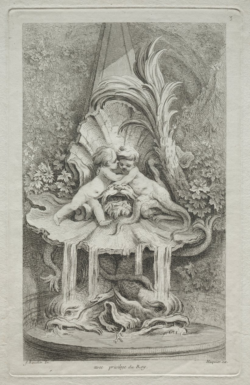 Livro das Fontes: No. 3 de Gabriel Huquier