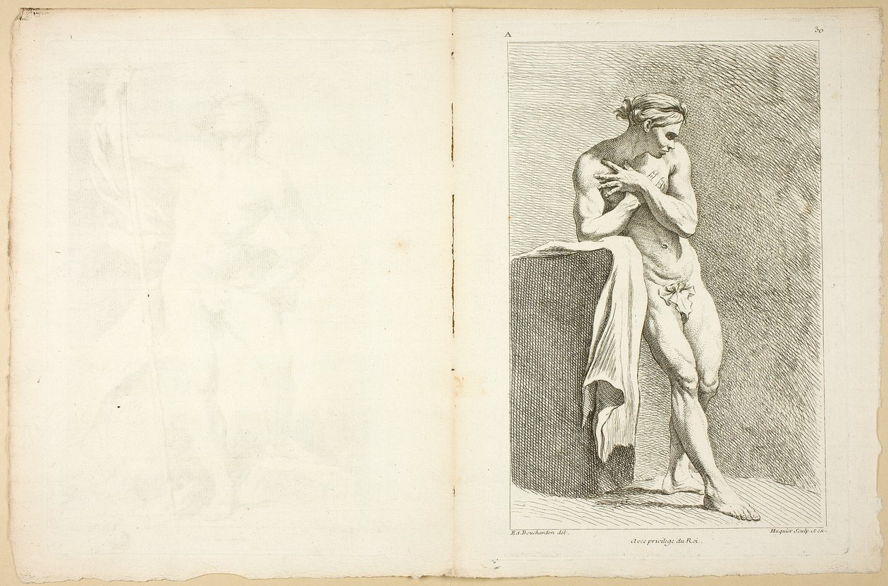Figura (reto e verso), do Premier livre de figures d