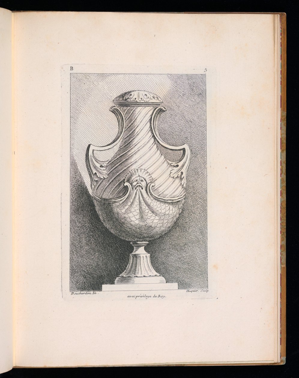 Segundo livro de vasos de Gabriel Huquier
