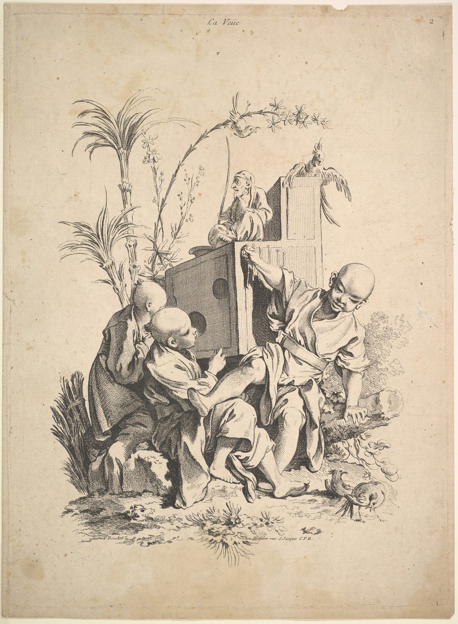 Visão, século XVIII. de Gabriel Huquier