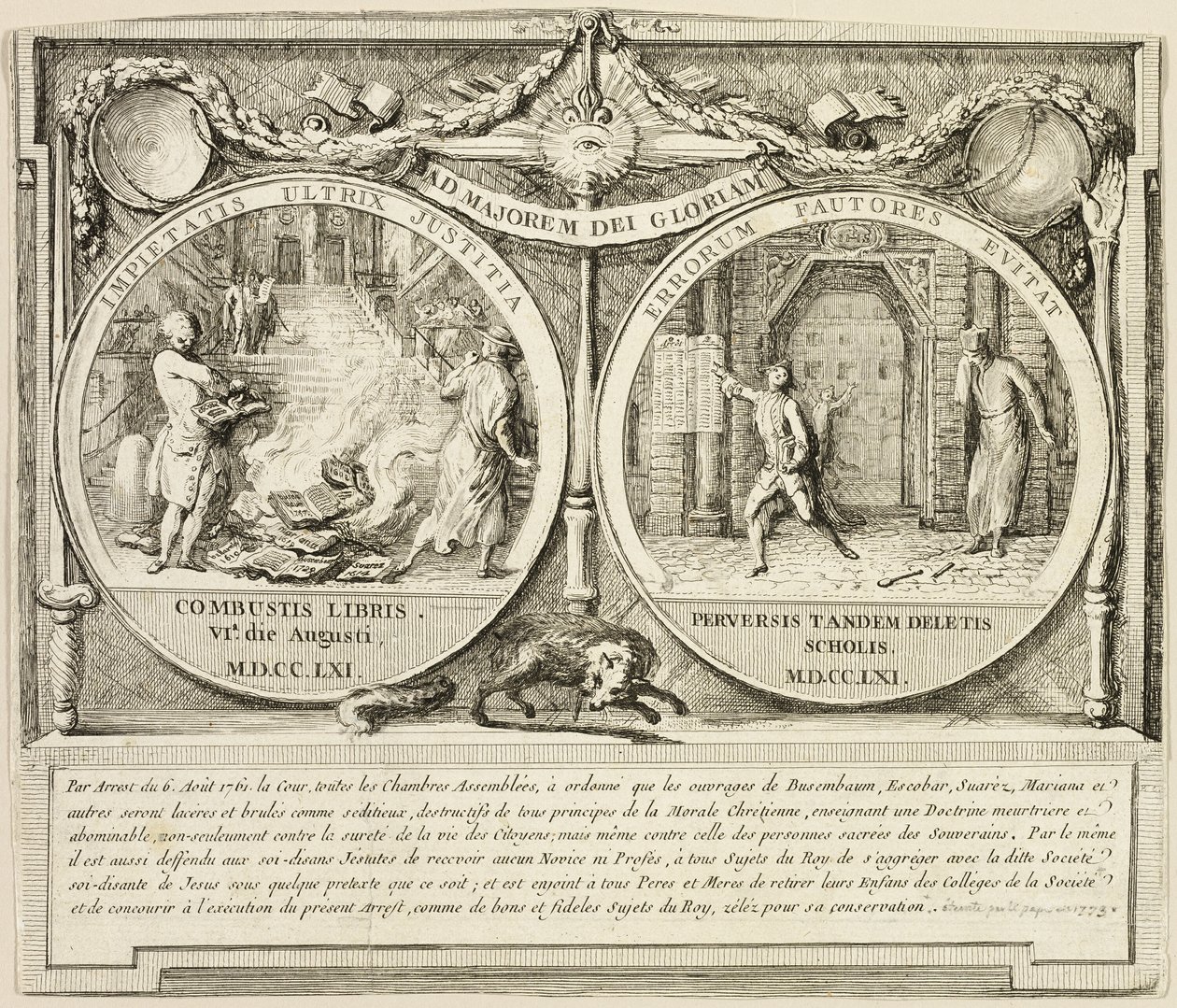 Expulsão dos Jesuítas de Gabriel Jacques de Saint Aubin