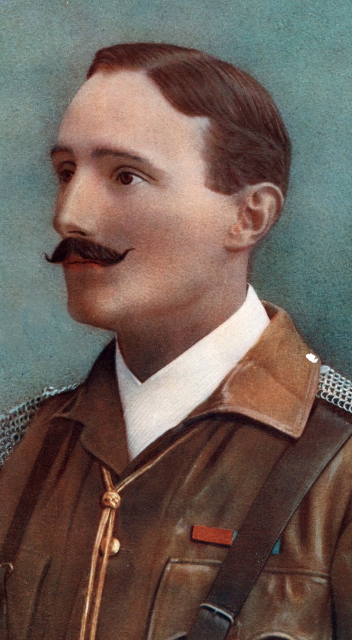 Raymond Harvey de Montmorency, VC, Comandantes de Montmorencys Scouts, c1900 1902. de Gabriel Lekegian