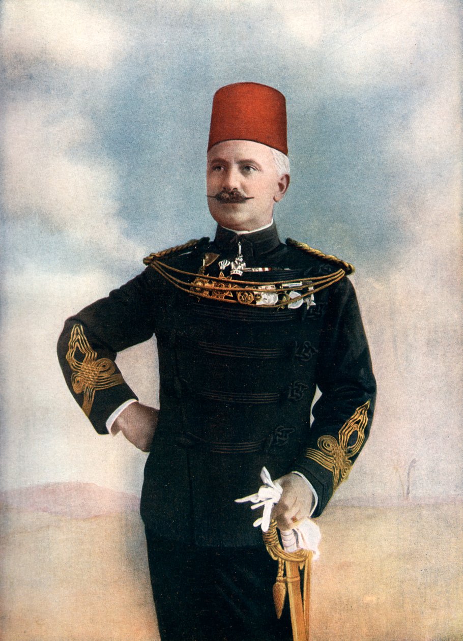 Sir Francis Reginald Wingate, general britânico e administrador no Sudão, 1902. de Gabriel Lekegian
