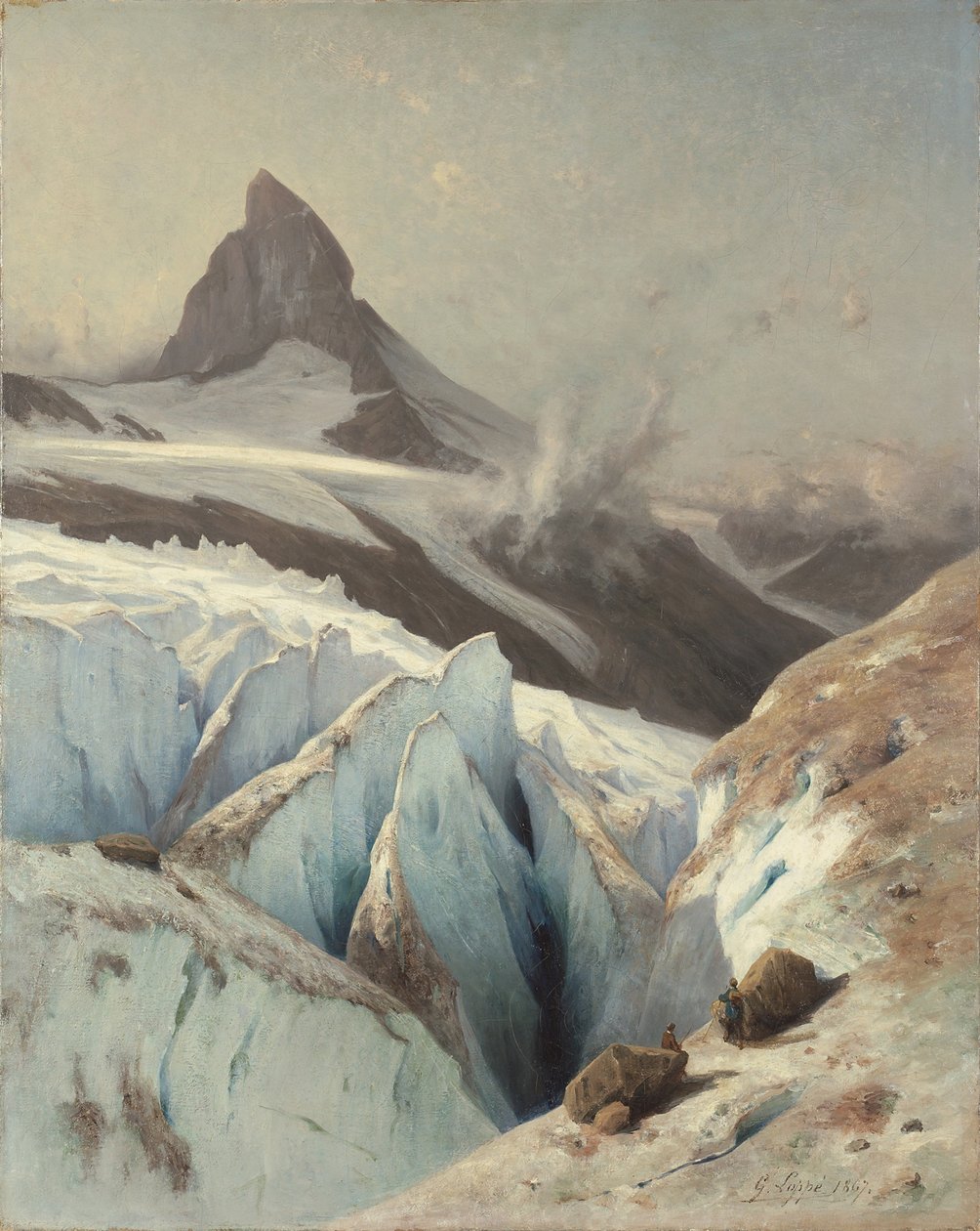 O Matterhorn, 1867. de Gabriel Loppe