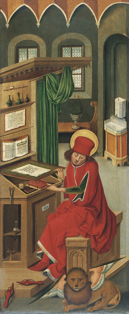 São Marcos Evangelista, 1478 de Gabriel Mälesskircher