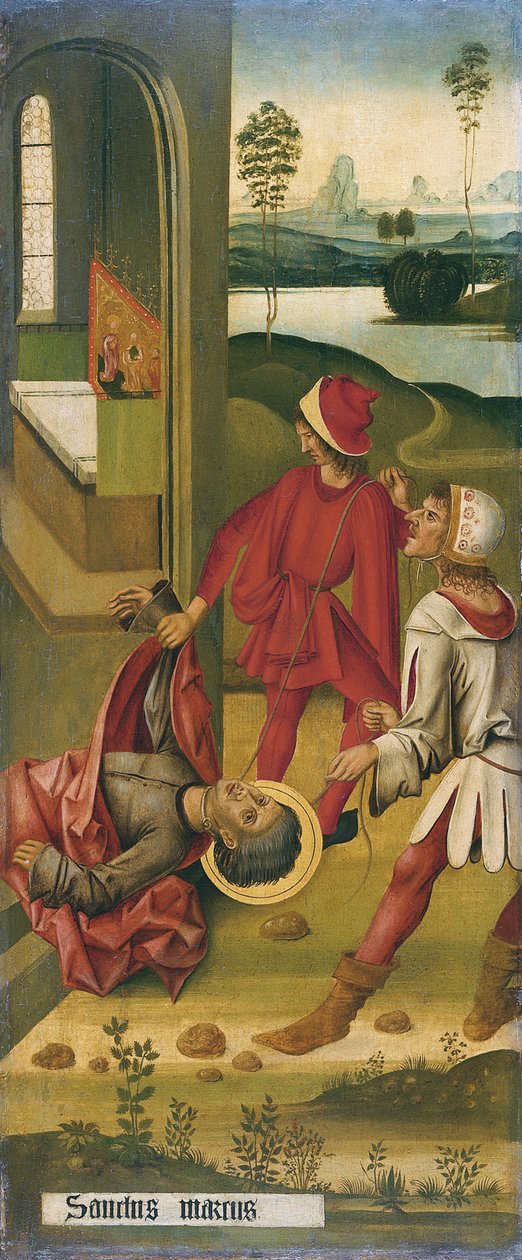 O martírio de São Marcos, 1478 de Gabriel Mälesskircher
