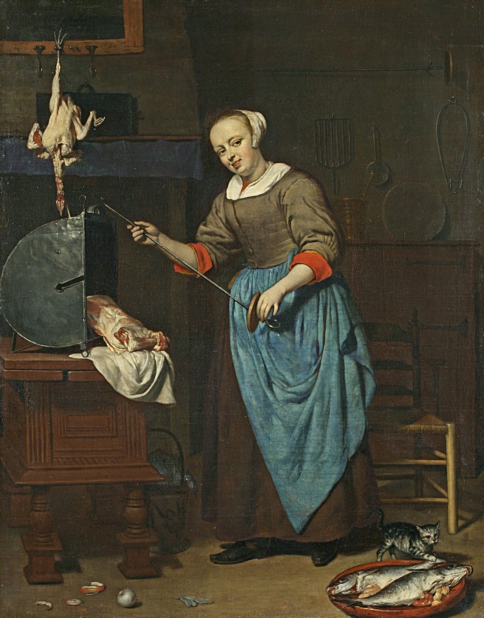 A cozinheira de Gabriel Metsu
