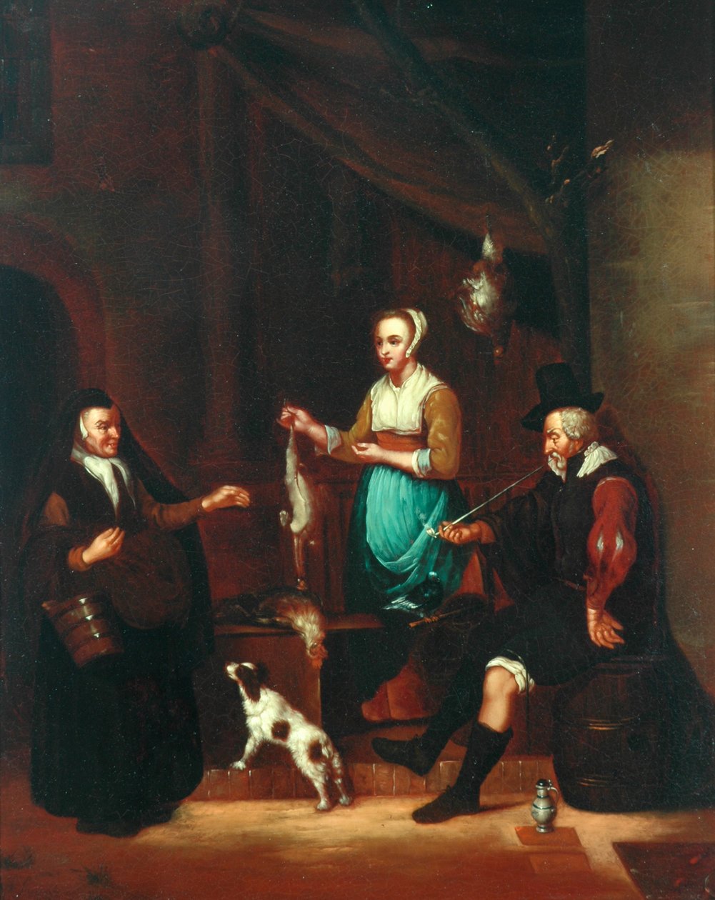 O revendedor de aves de Gabriel Metsu