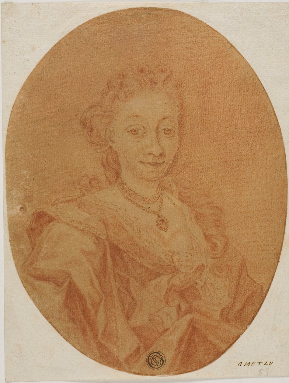 Retrato de uma mulher de Gabriel Metsu