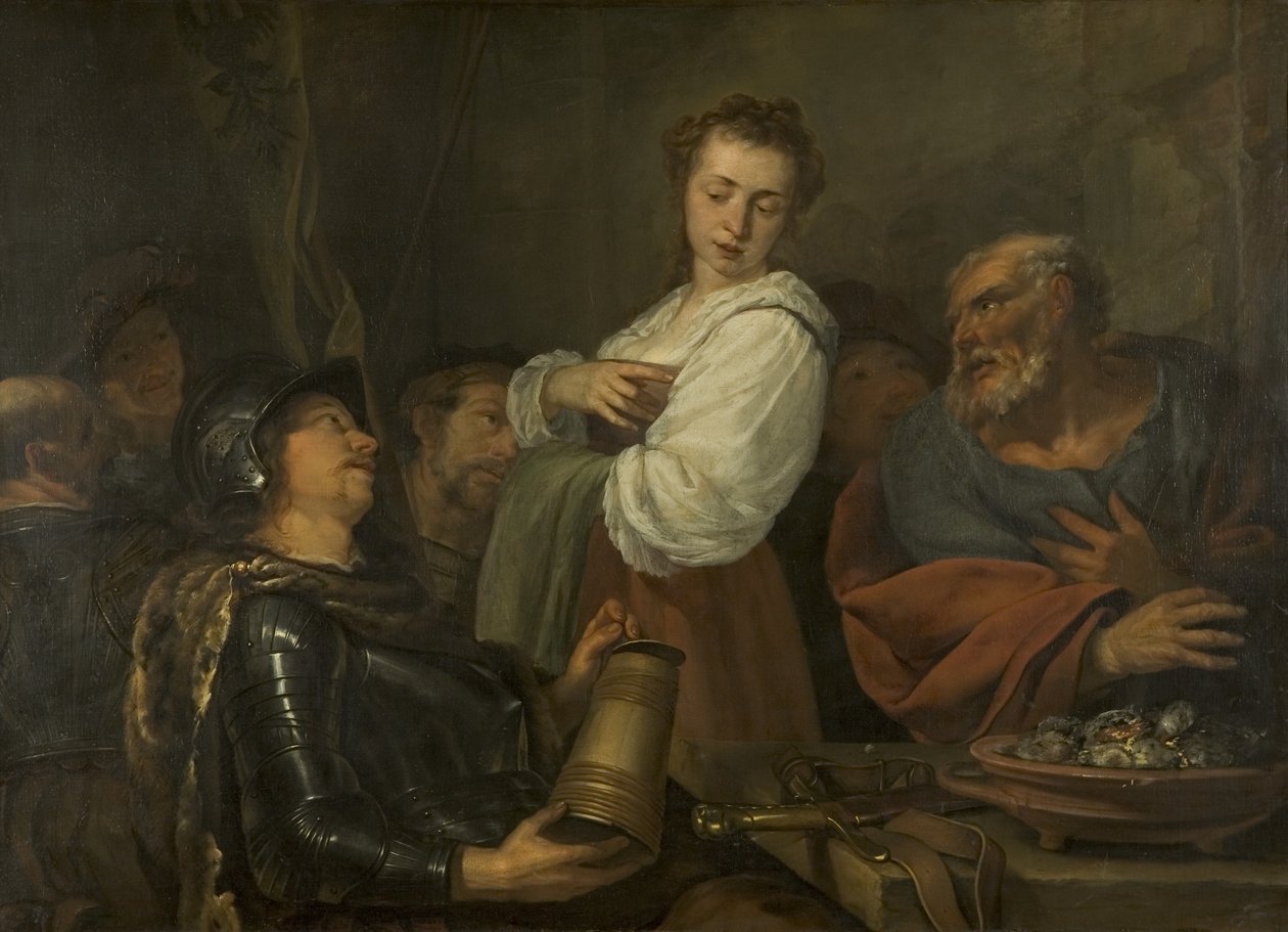 A negação de São Pedro de Gabriel Metsu