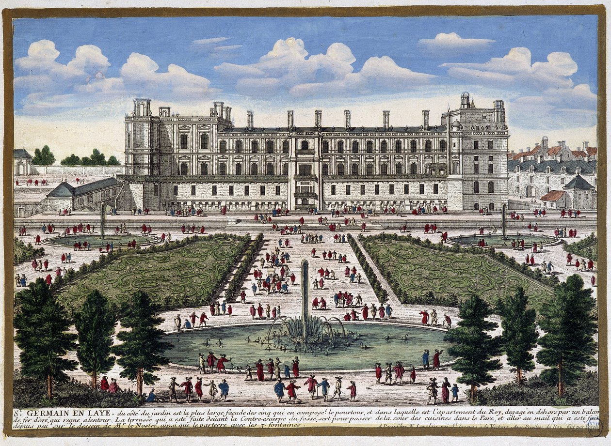 Castelo de Saint Germain en Laye de Gabriel Perelle