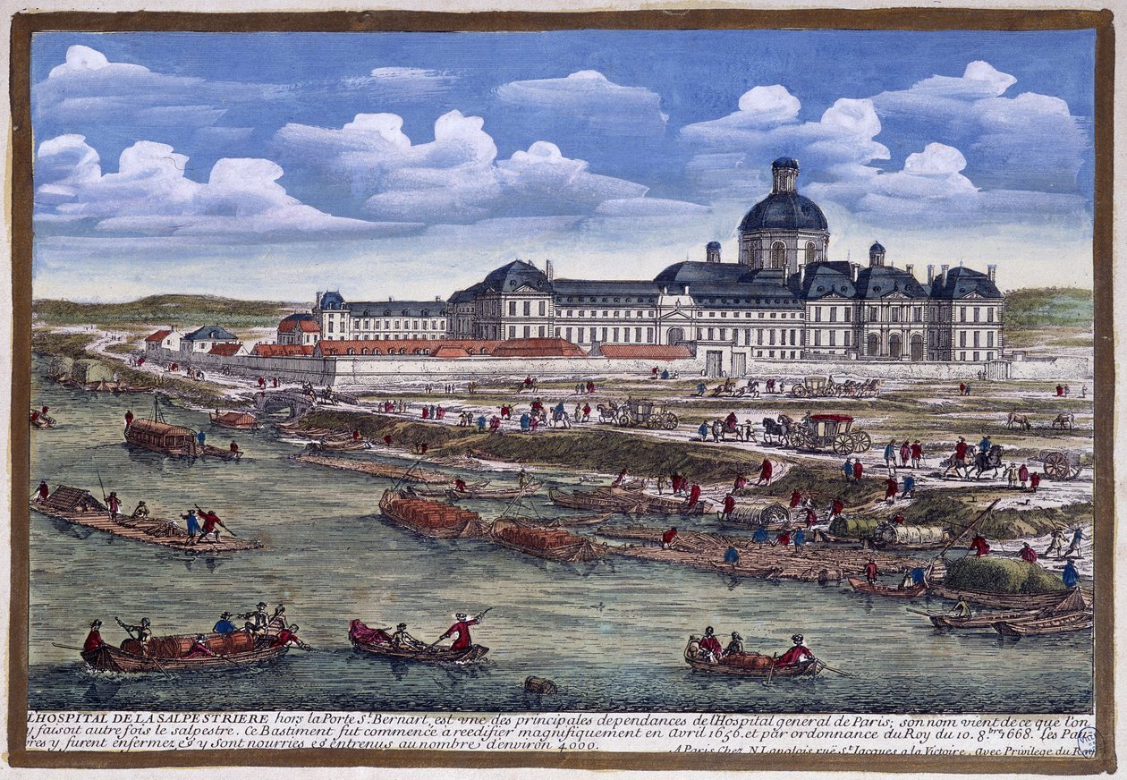 Hospital Salpêtriére de Gabriel Perelle