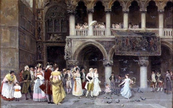 Um casamento veneziano de Gabriel Puig Roda