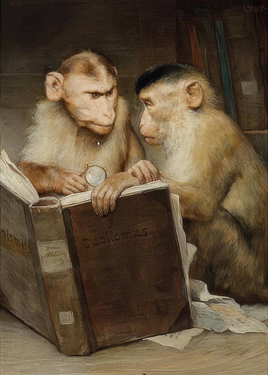 Os estudiosos de Gabriel von Max