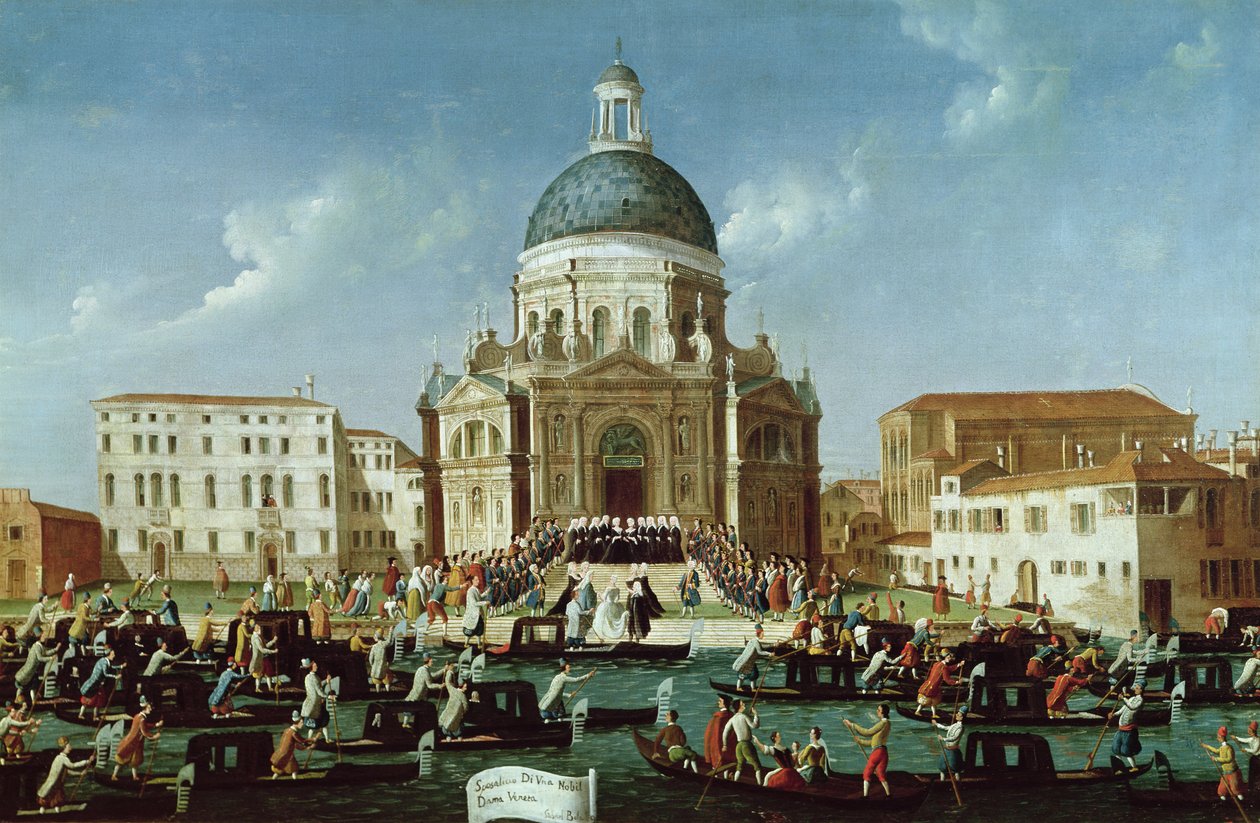 O casamento de uma nobre veneziana de Gabriele Bella