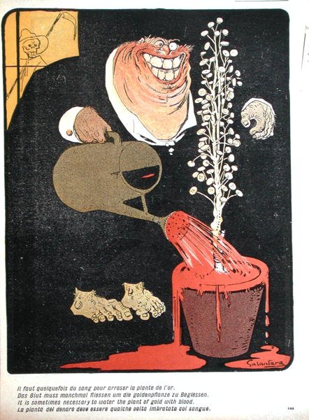 A planta de ouro regada com sangue, de 