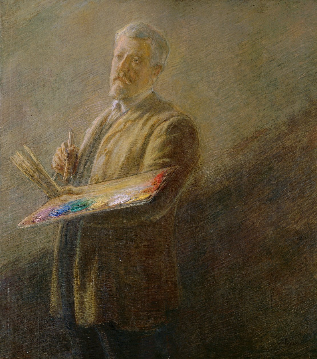 Auto-retrato de Gaetano Previati
